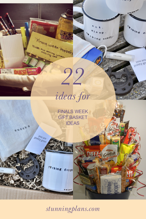 22 Ideas for Finals Week Gift Basket Ideas Home, Family, Style and